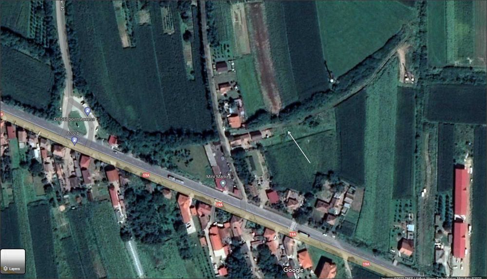 Teren arabil intravilan 22 ari Loc. Petea