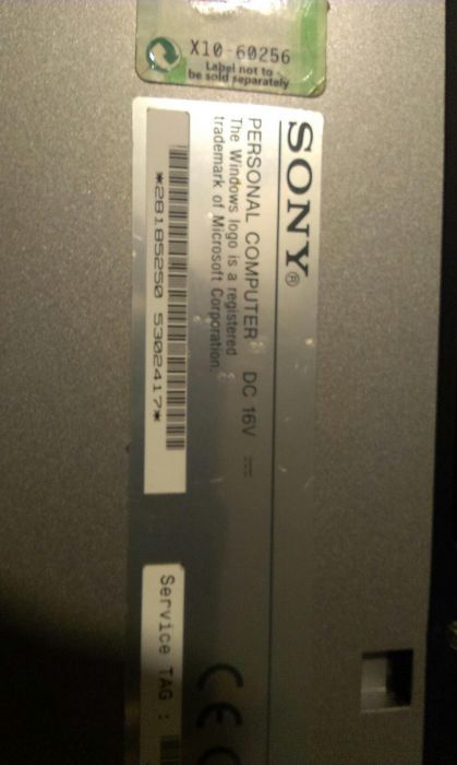 Dezmembrez laptop Sony Vaio VGN B3XP,PCG-5B1M,display defect