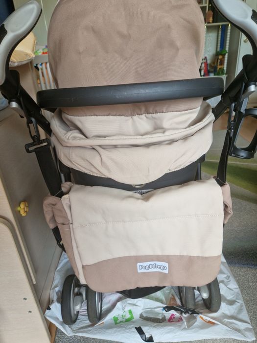 Детска количка + кош за новородено PEG Perego