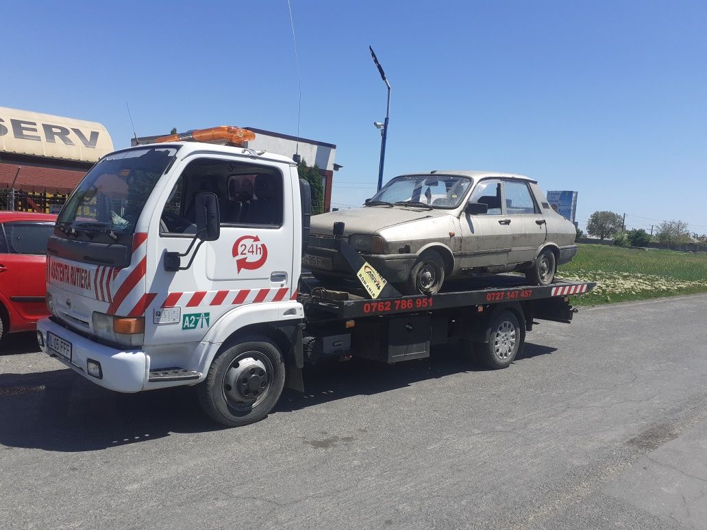 Tractari Platformă Asistență. A2. Medgidia Cernavoda FETEȘTI Drajna