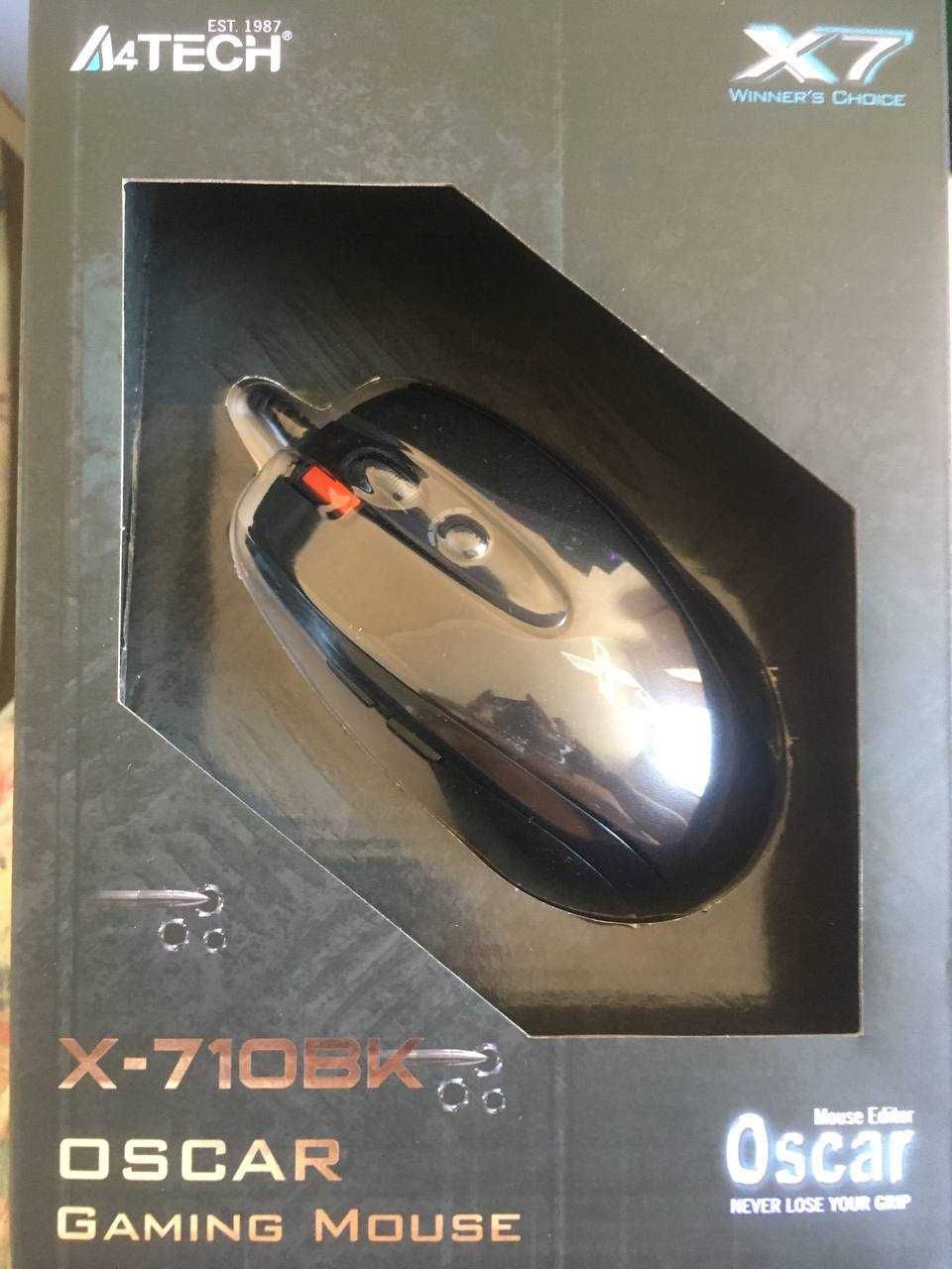 X-710BK Oscar Gaming Mouse, Мышка Х-7