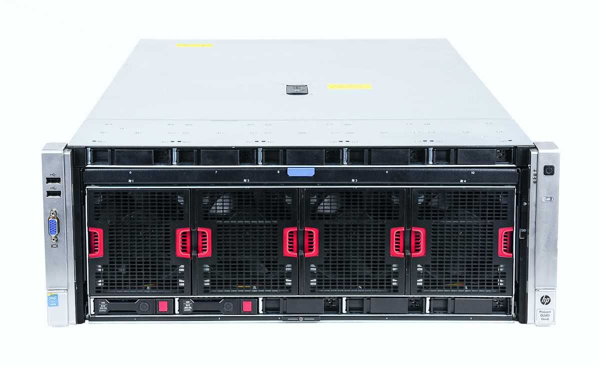 Mission Critical 4x CPU сървър - HP ProLiant DL580 G9, 128GB, 9x PCIe