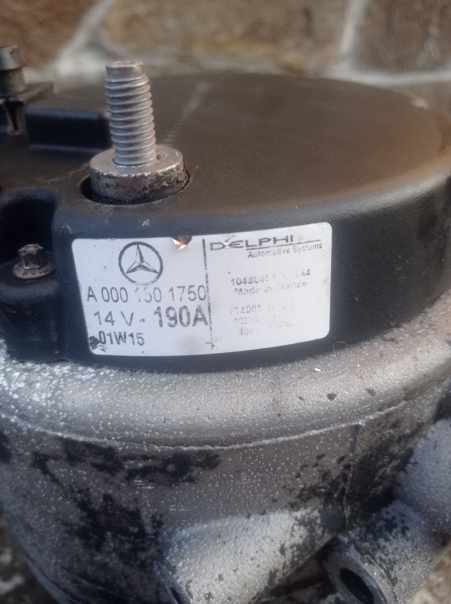 Алтернатор генератор динамо Мерцедес w203 c220 с водно охлаждане