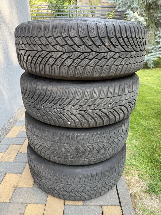 Vand jante Al ORIGINALE VW 16” 215/60 R16 cu anvelope de iarna