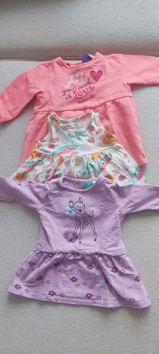 Подарявам дрехи за бебе момиченце (0-6 месеца)