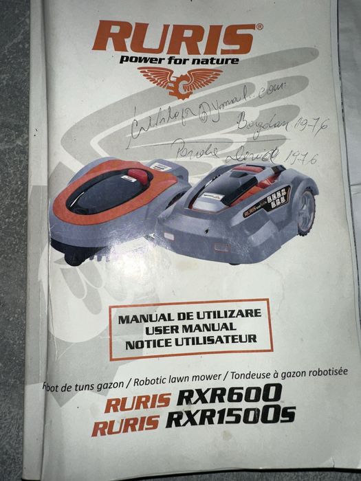 Robot de tuns iarba - Ruris