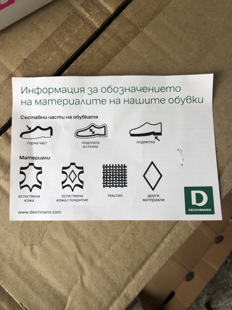 Дамски бутушки 36 номер