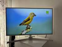Televizor Alb LED Smart Samsung, 108 cm, 43RU7412, 4K Ultra HD