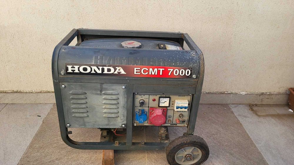 Generator  5.5 KW  Honda ECMT 7000