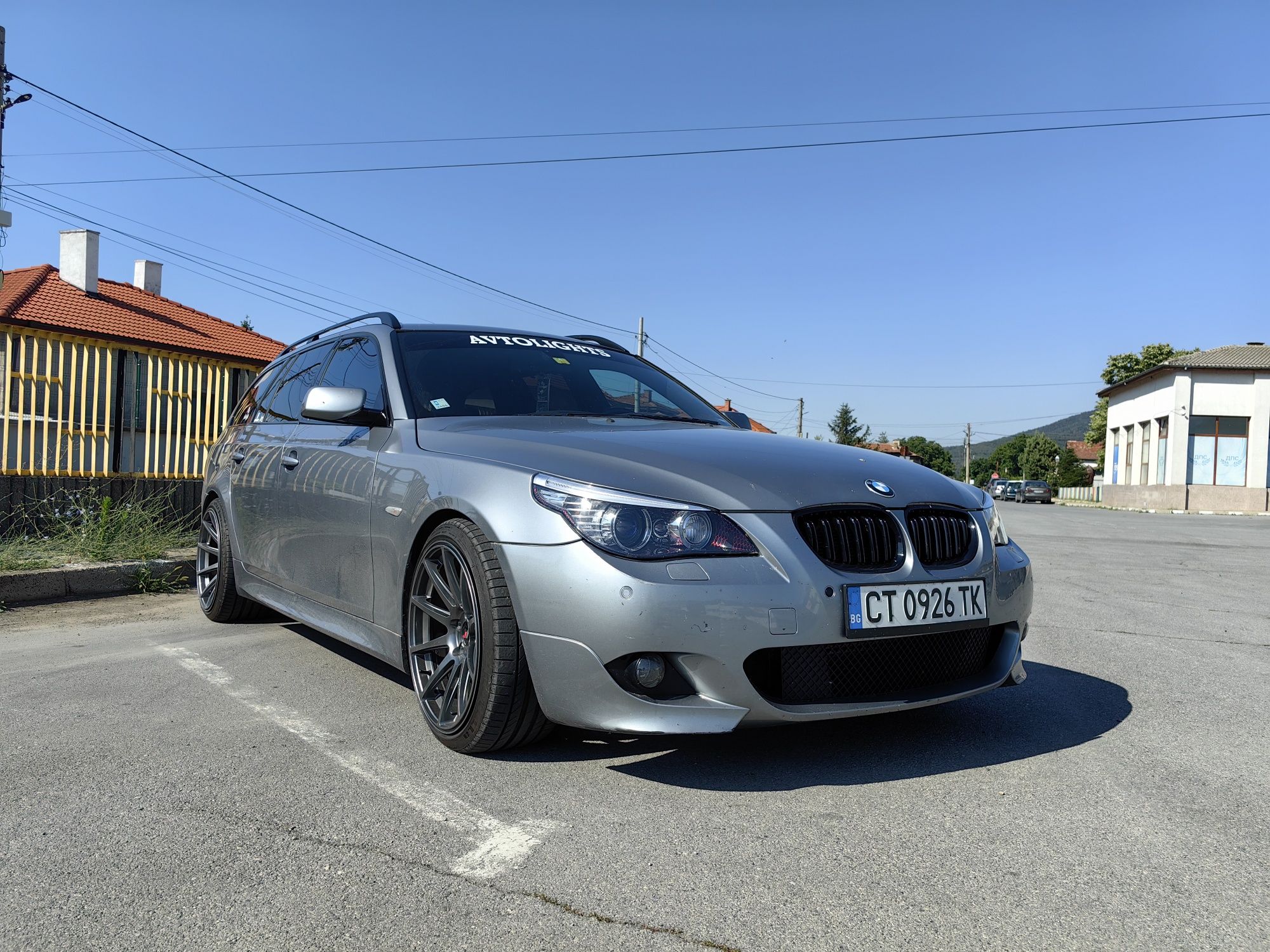 Bmw e61 545i бензин/газ