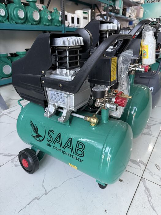 Воздушный поршневой компрессор SAAB BM24L ГАРАНТИЙНЫЙ оригиналмахсулот