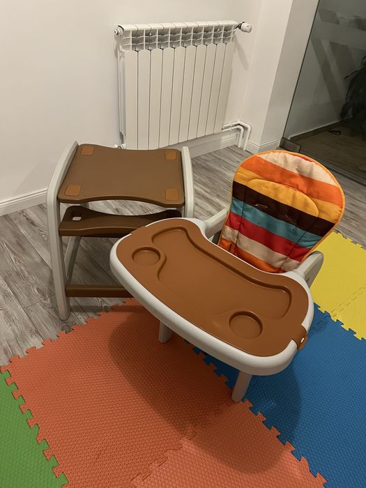 Scaun de masa juju 2 in 1 eat&play