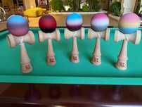 Kendama motz 3 culori rubber grip originale