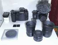 [MFT] Kit complet videografie Panasonic Lumix G9, G7, 14-42mm, 42,5mm