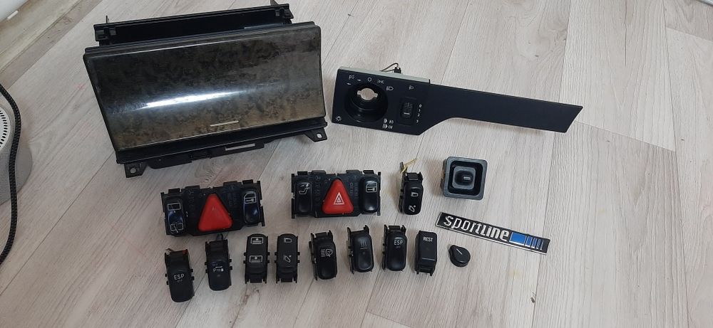 Мерседес w124, w210 кнопки