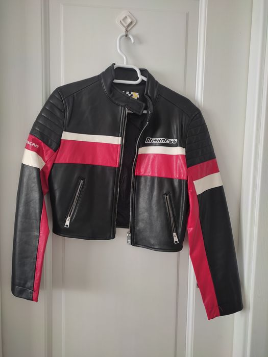 Geaca Bershka cropped motocross