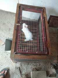 Клетка за зайци  дървена