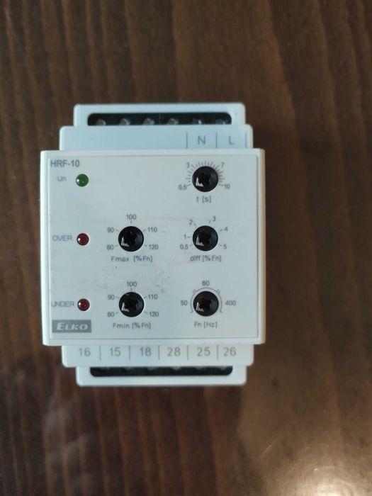 Реле за наблюдение на променливо напрежение на честота