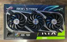 Placă video ASUS ROG Strix GeForce RTX 3080, 10GB GDDR6X. Varianta LHR
