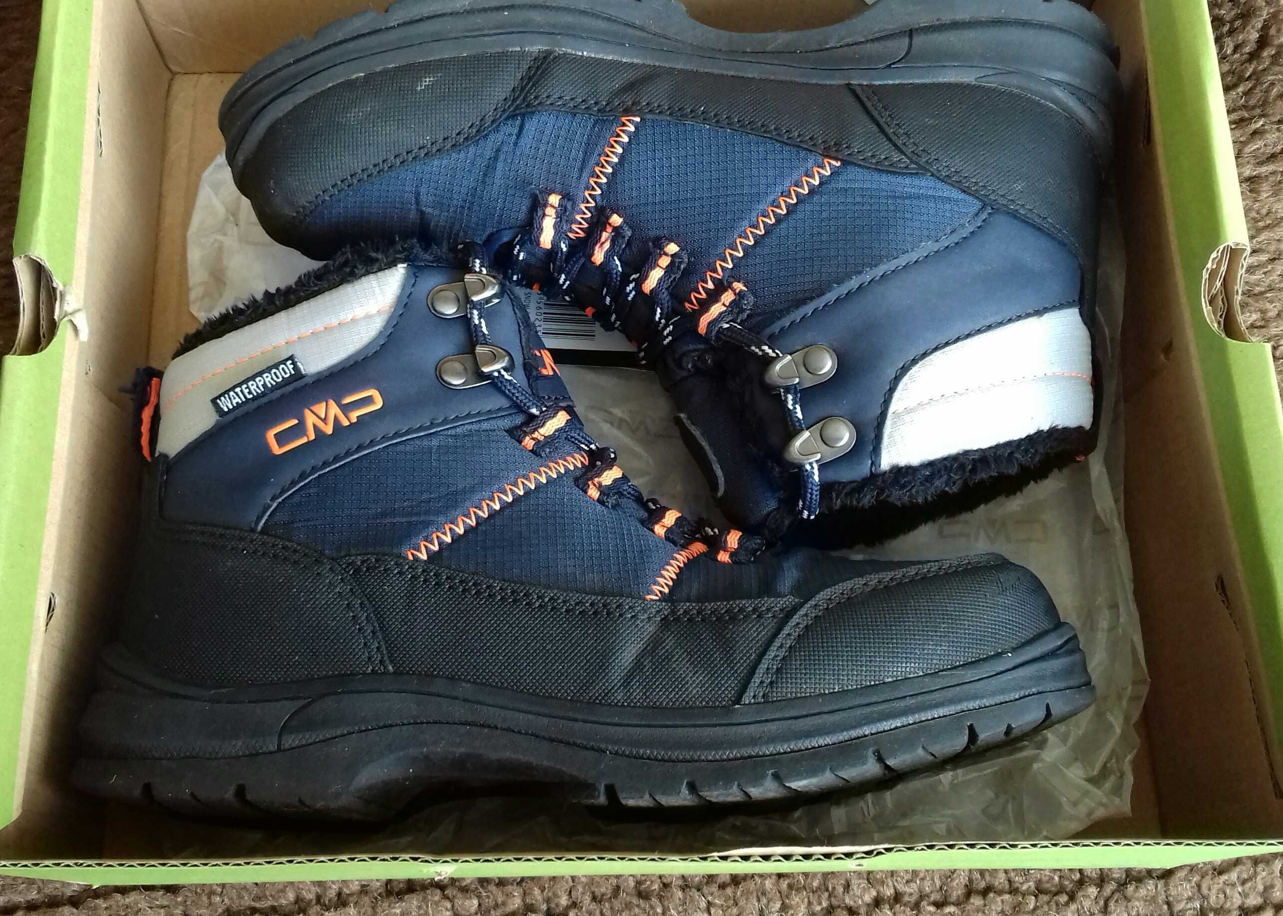 Детски боти CMP Kids Annuuk Snow Boot WP No.34 за момче