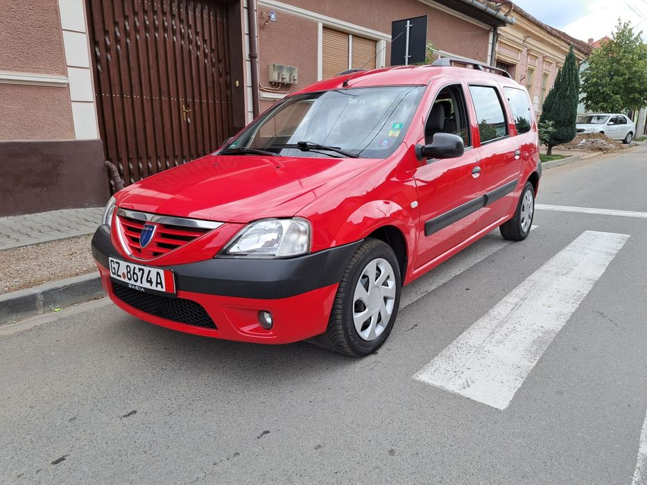 Dacia Logan MCV 7 locuri 1.6 MPI, 2008, Laureate, import Germania.
