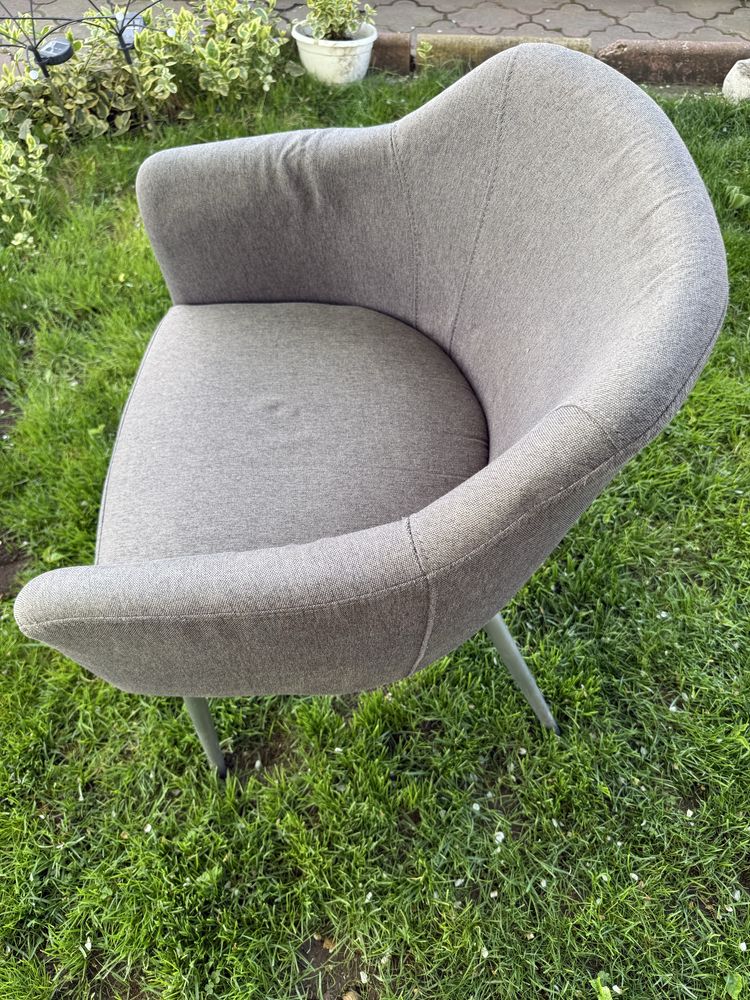 Scaun cu manere / fotoliu textil inox Chairry terasa foisor