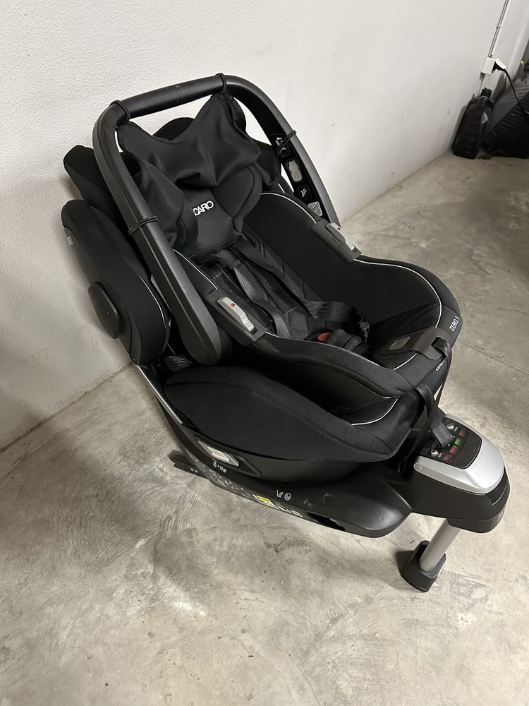 Детско/бебешко столче за кола Recaro Zero 1 Hero Black 0-18кг isoFix