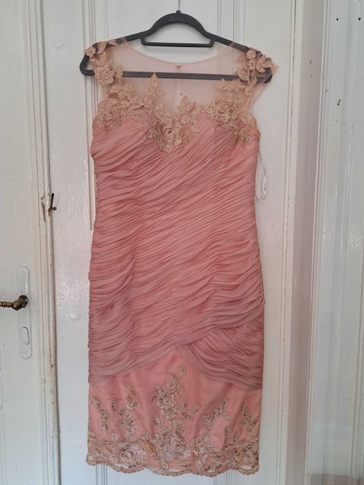 Rochie de ocazie roz-pudra