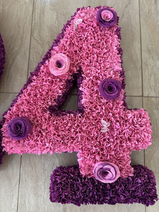 Cifre aniversare decor