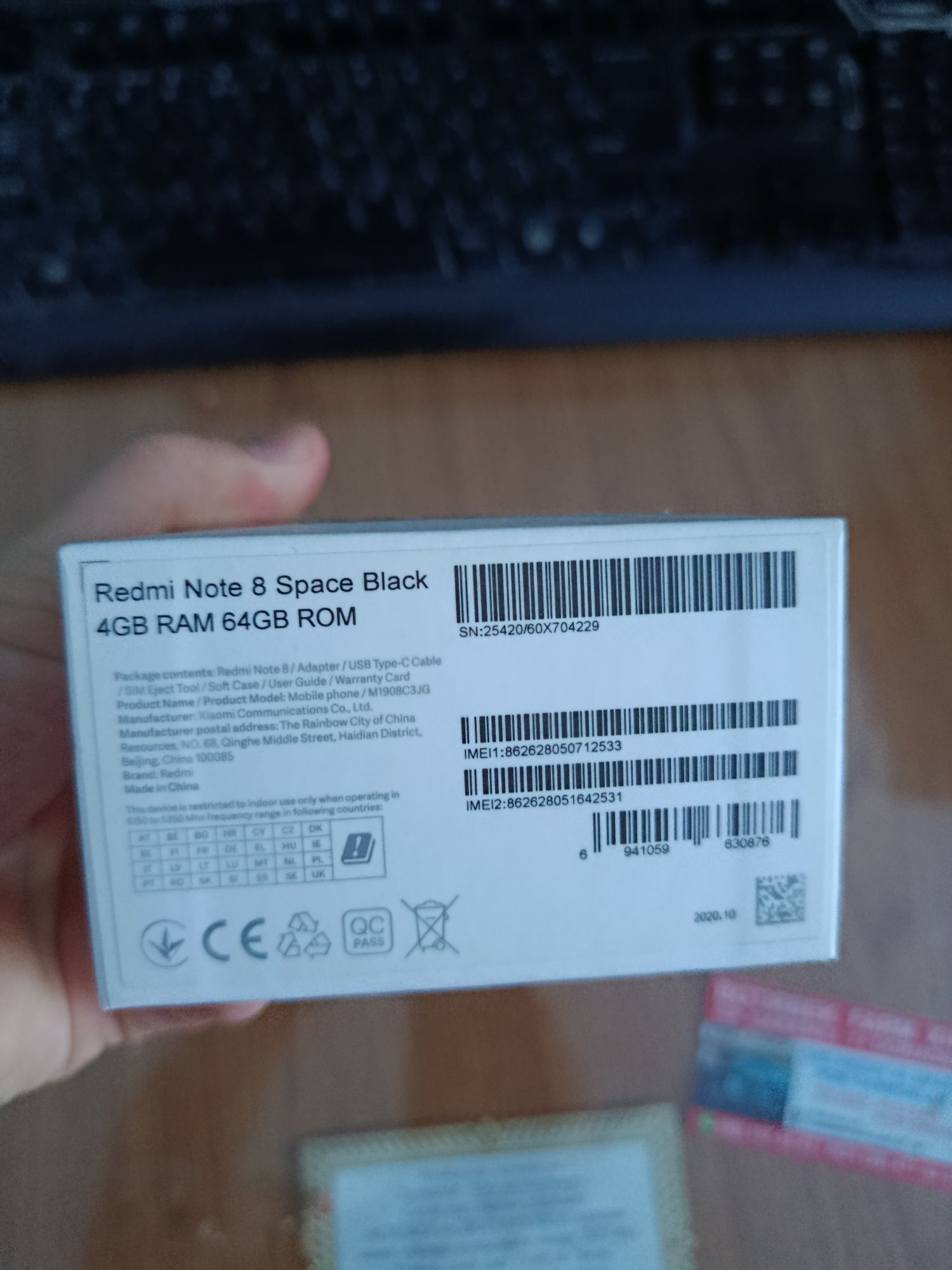 Xiaomi Redmi note 8