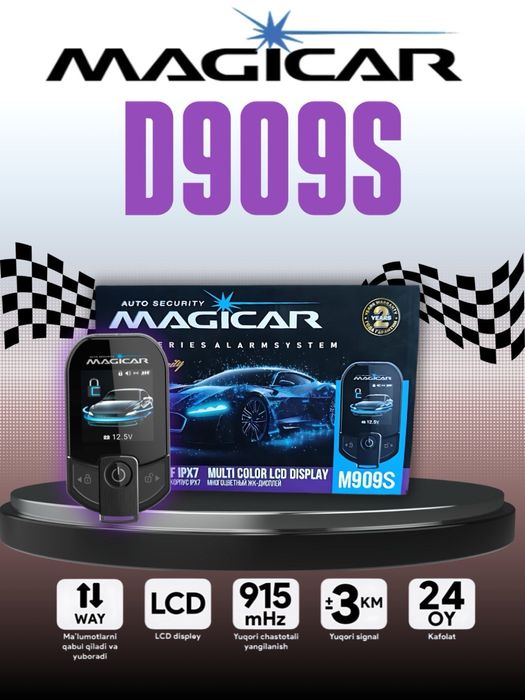 Magicar 909 S A partya | Garantya mavjud | New!