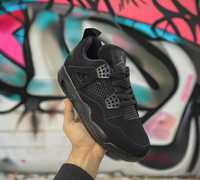 Adidasi Jordan 4 Retro Black / Adidasi Universali Noi