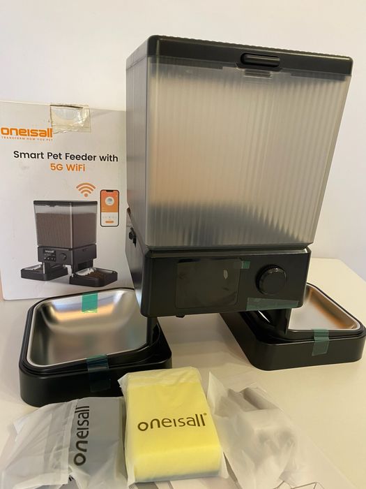 Безжична WI-FI 5g автоматична хранилка за котки и кучета