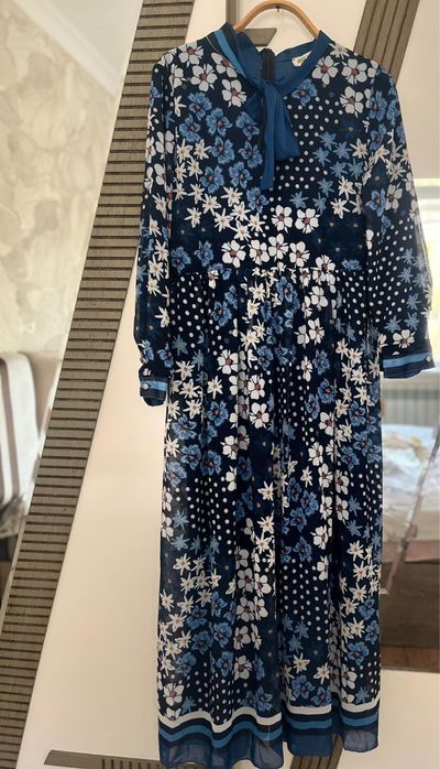 Турецкое шифоновое НОВОЕ платье