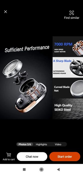 Original Skyworth  Zao brendi Mini travel shaver