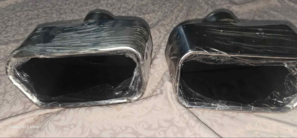 Vand 2 guri de evacuare inox