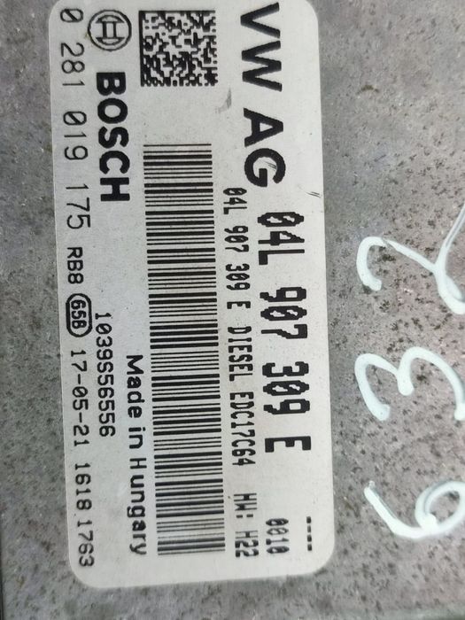 Calculator modul ECU 04L907309E 1.6 tdi CXMA Audi A1 8X [facelift] [2