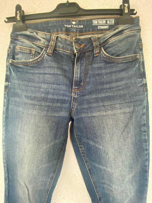 Blugi/Jeans dama, Tom Tailor, blue clasic, straight fit, S/26