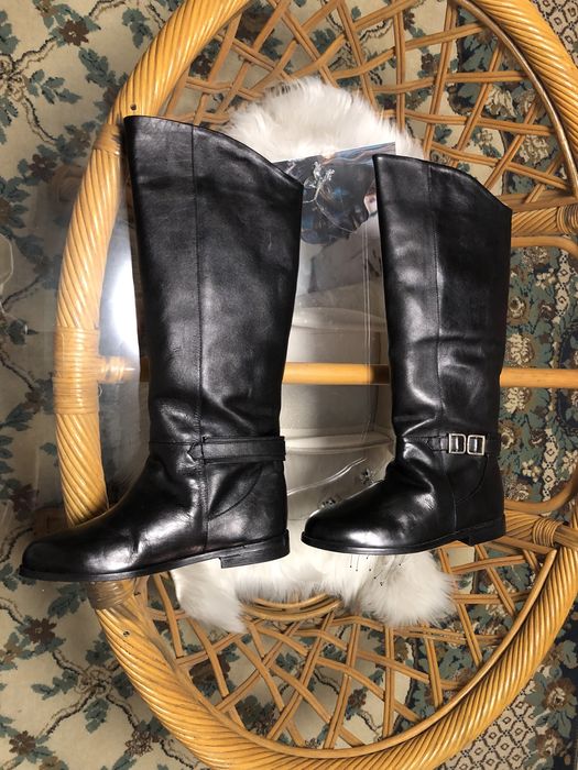 Cizme lungi noi din piele 40