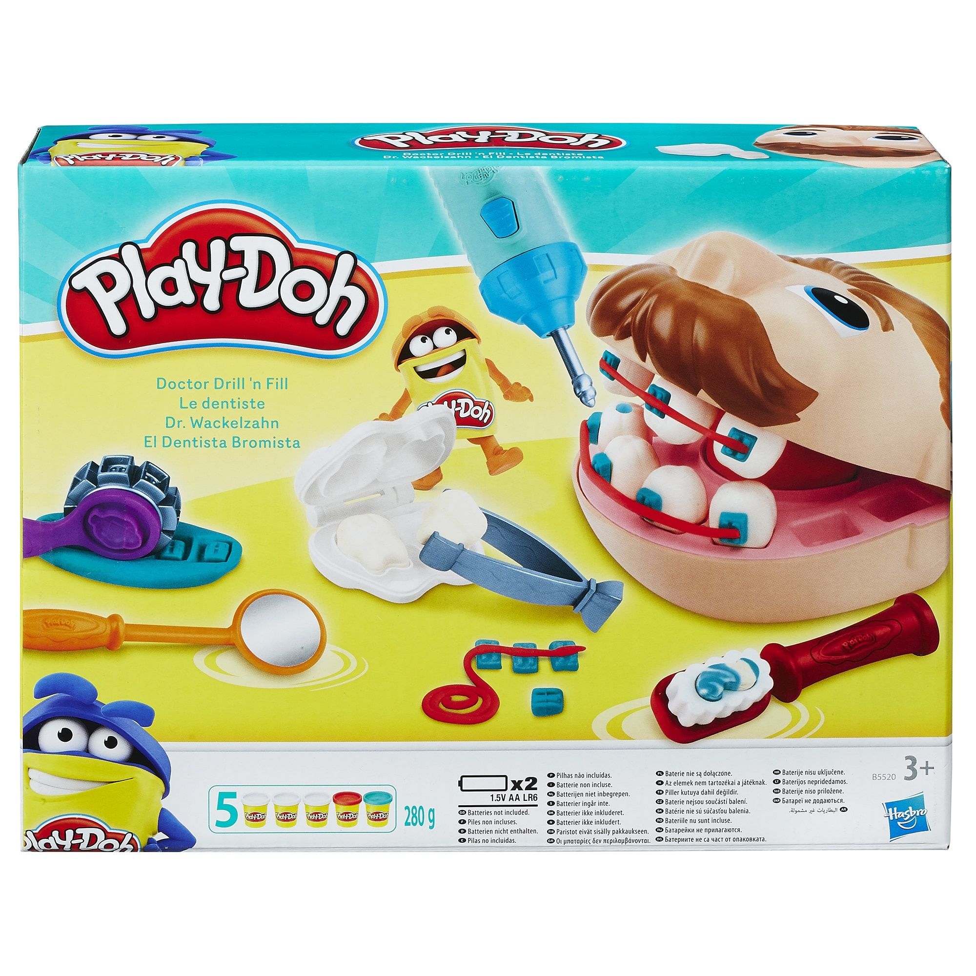 Комплект Play-Doh, Drill & Fill зъболекар