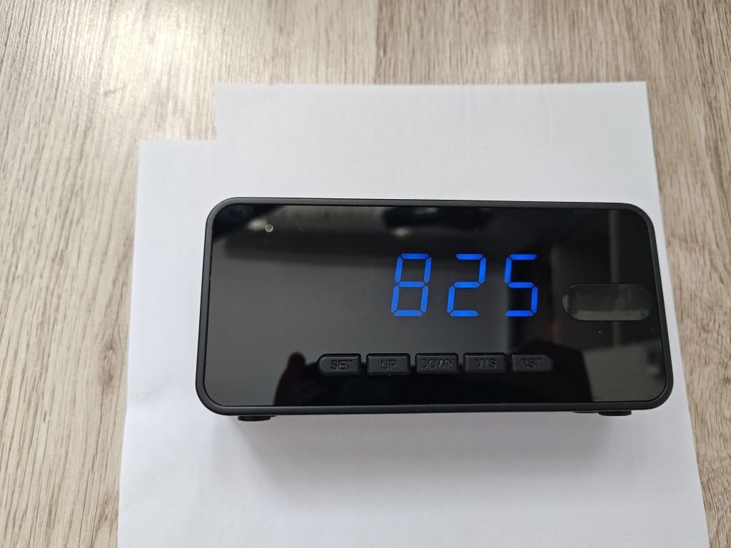 Ceas alarmă spion 1080 PDC cu vedere nocturnă și detectarea mișcării P