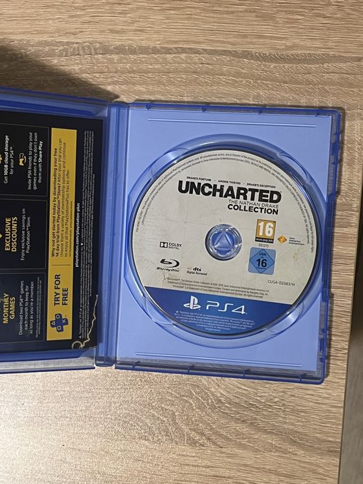 Uncharted(trilogy) Ps4