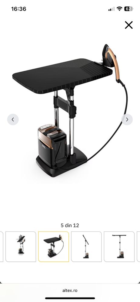 Aparat de calcat cu abur Tefal