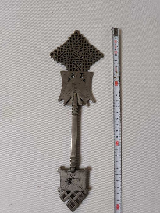 Продавам Коптски процесиен кръст Етиопия началото на 19 век