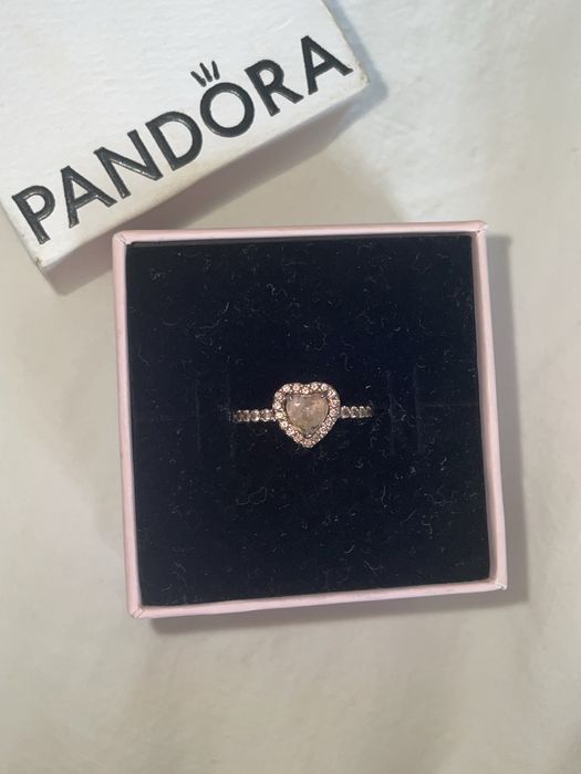 inel pandora inima argint