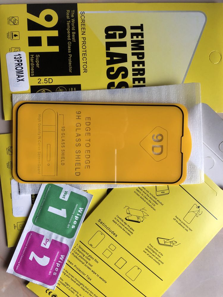 Folie iphone 16, 15, 14 sau 13, 12, 11 calit Premium, anti amprente