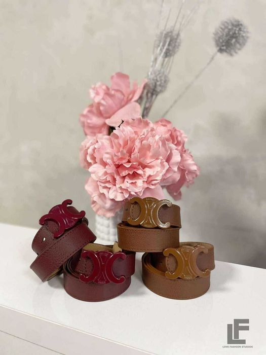 Тънки Колани Pinко, LV, Miu Miu, Celine, Guess в различни цветове НОВО