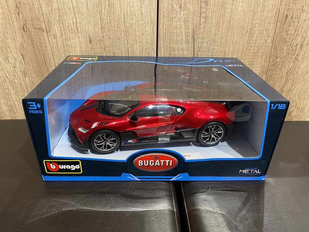 Bburago BUGATTI DIVO machetă auto metalica scara 1:18