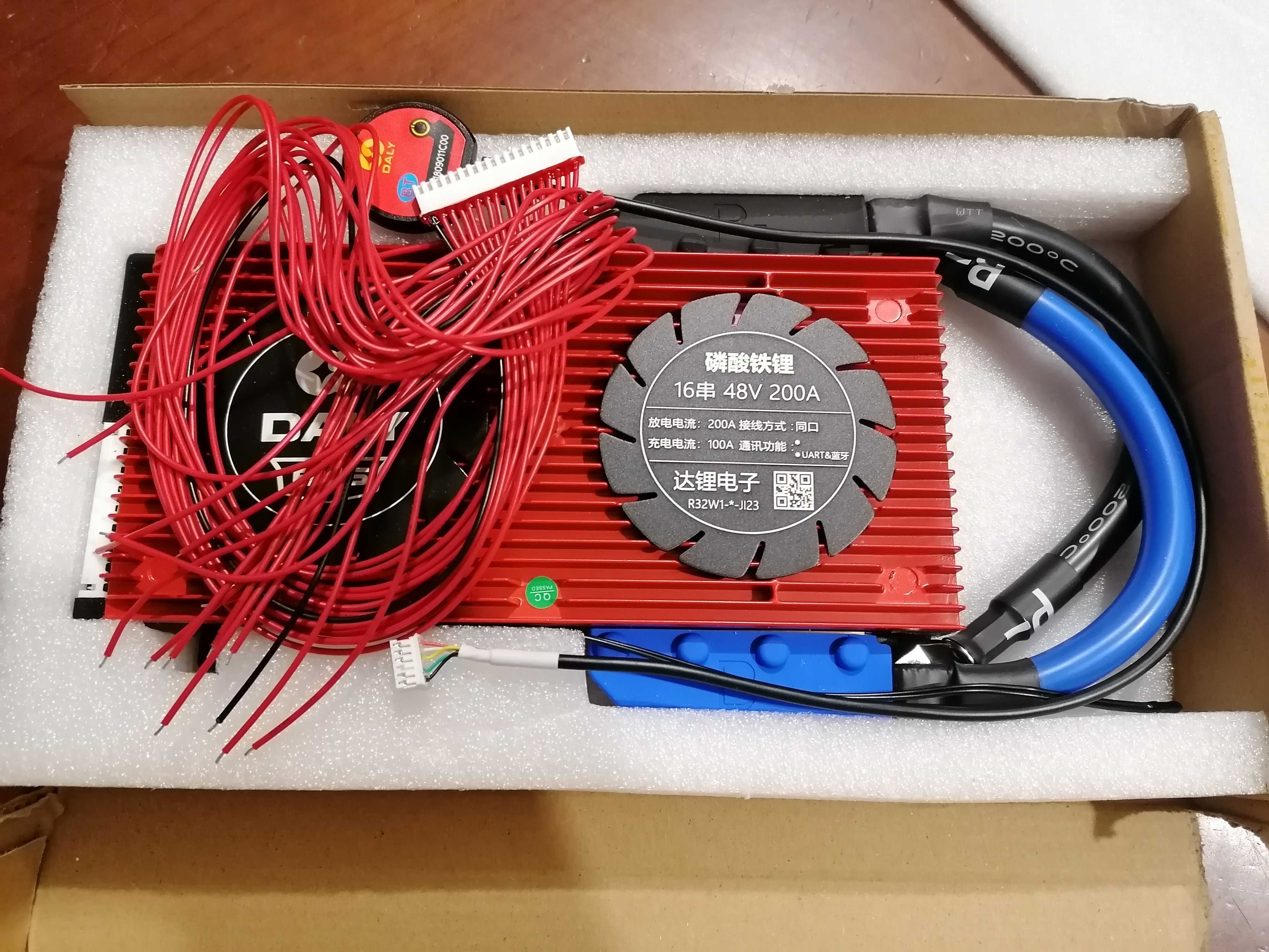 Bms 200 AH 48v DALY 16 S   nou nouț