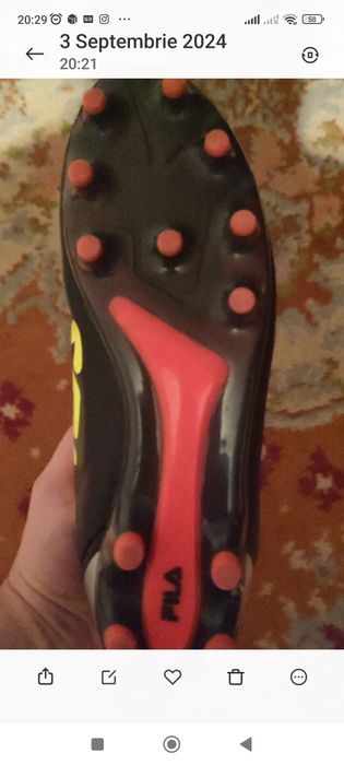 Ghete fotbal,cu crampoane